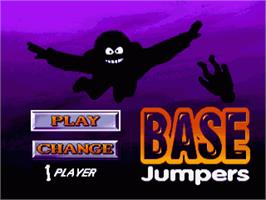 Title screen of Base Jumpers on the Commodore Amiga.