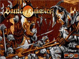 Title screen of Battle Master on the Commodore Amiga.