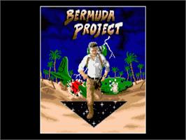 Title screen of Bermuda Project on the Commodore Amiga.