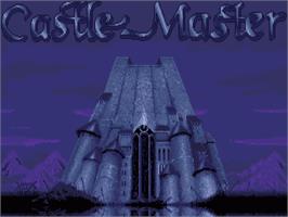 Title screen of Castle Master on the Commodore Amiga.
