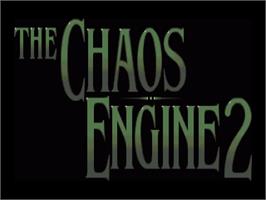 Title screen of Chaos Engine 2 on the Commodore Amiga.