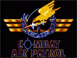 Title screen of Combat Air Patrol on the Commodore Amiga.
