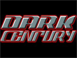 Title screen of Dark Century on the Commodore Amiga.