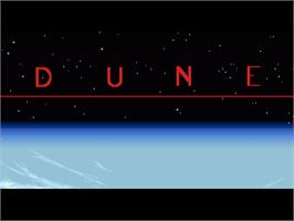 Title screen of Dune on the Commodore Amiga.