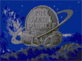 Title screen of Full Metal Planete on the Commodore Amiga.