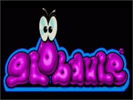 Title screen of Globdule on the Commodore Amiga.