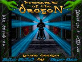 Title screen of Heart of the Dragon on the Commodore Amiga.