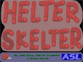 Title screen of Helter Skelter on the Commodore Amiga.