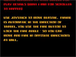 Title screen of Llamatron: 2112 on the Commodore Amiga.