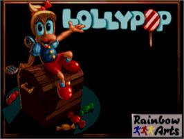 Title screen of Lollypop on the Commodore Amiga.