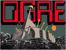 Title screen of Ogre on the Commodore Amiga.