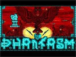 Title screen of Phantasm on the Commodore Amiga.