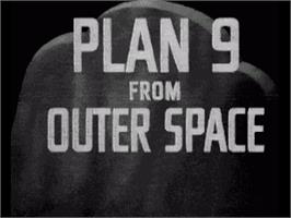 Title screen of Plan 9 From Outer Space on the Commodore Amiga.