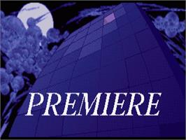 Title screen of Premiere on the Commodore Amiga.