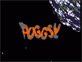 Title screen of Puggsy on the Commodore Amiga.