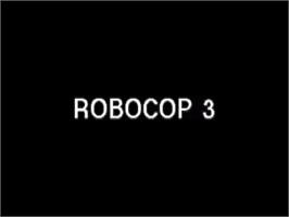 Title screen of Robocop 3 on the Commodore Amiga.