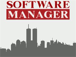 Title screen of Software Manager on the Commodore Amiga.