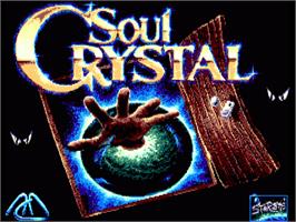 Title screen of Soul Crystal on the Commodore Amiga.