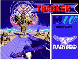 Title screen of Tracker on the Commodore Amiga.