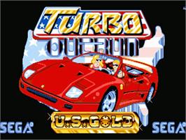 Title screen of Turbo Out Run on the Commodore Amiga.