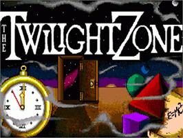 Title screen of Twilight Zone on the Commodore Amiga.