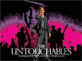 Title screen of Untouchables on the Commodore Amiga.