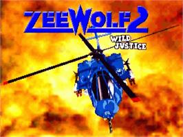 Title screen of Zeewolf 2: Wild Justice on the Commodore Amiga.