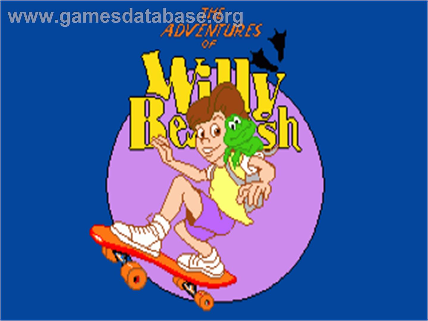 Adventures of Willy Beamish - Commodore Amiga - Artwork - Title Screen