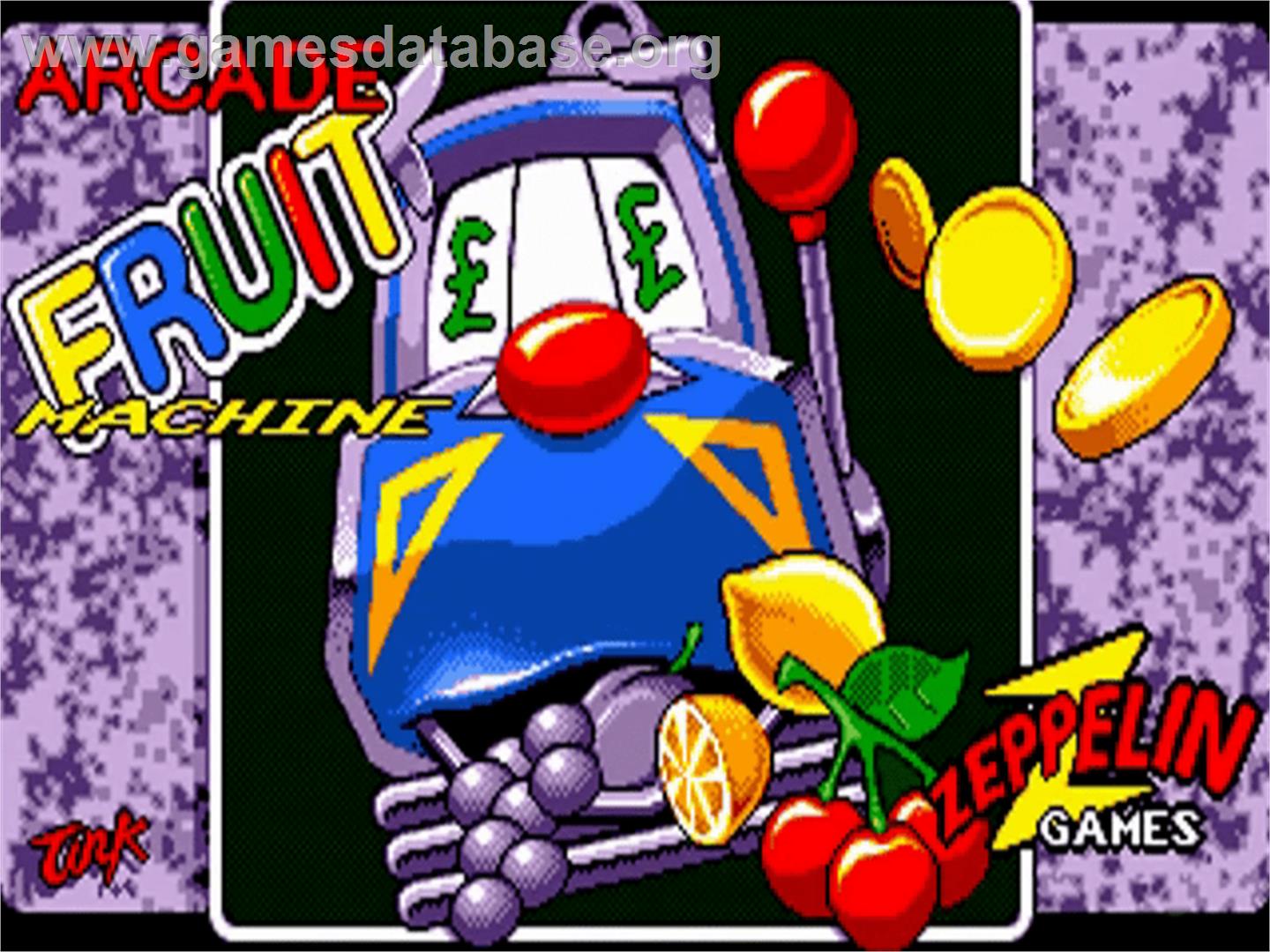 Arcade Fruit Machine - Commodore Amiga - Artwork - Title Screen