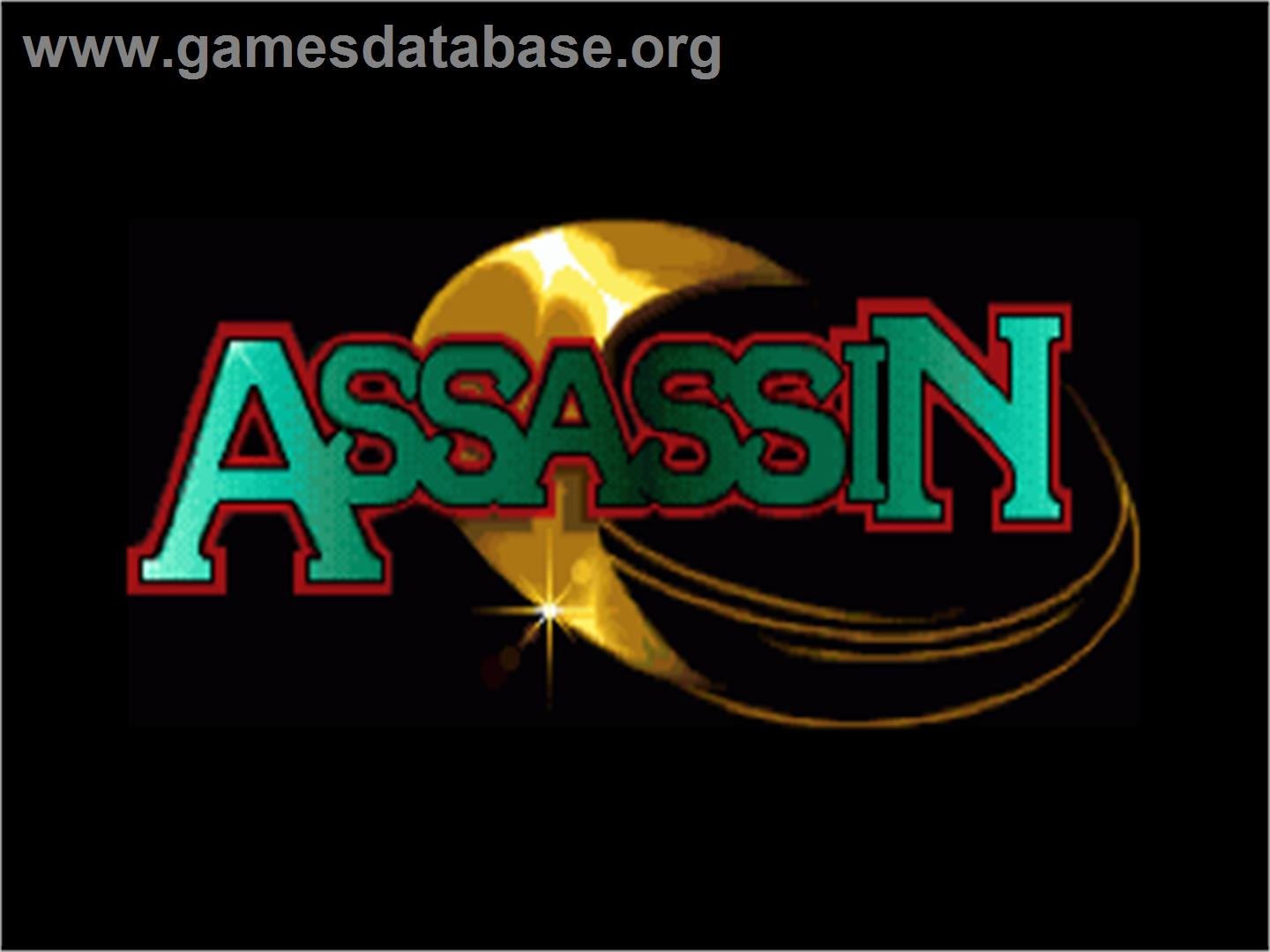 Assassin - Commodore Amiga - Artwork - Title Screen