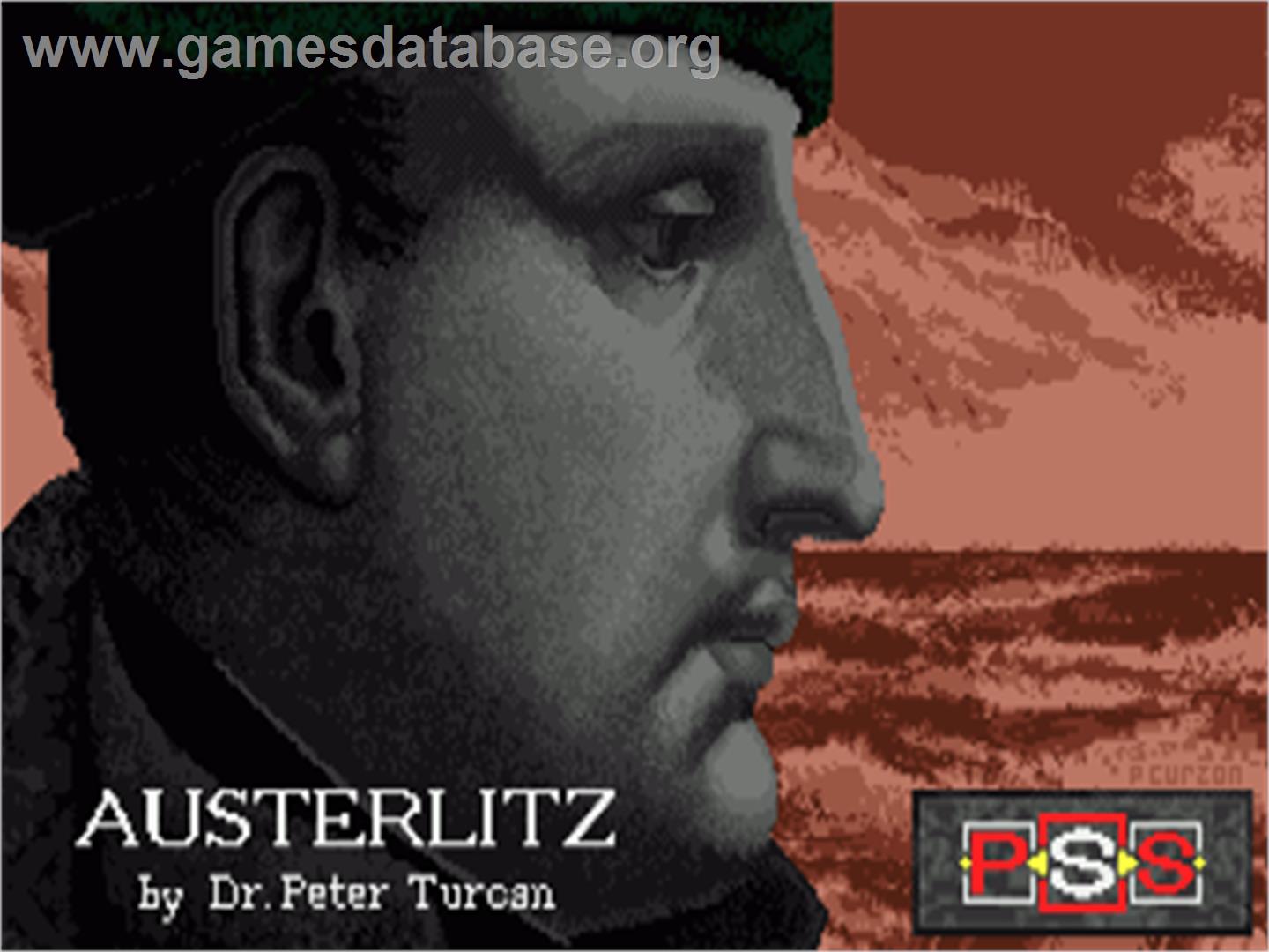 Austerlitz - Commodore Amiga - Artwork - Title Screen