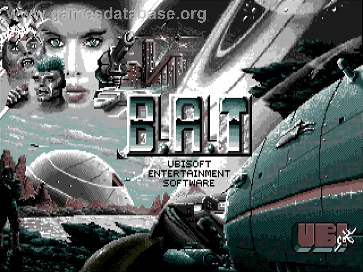 BAT - Commodore Amiga - Artwork - Title Screen
