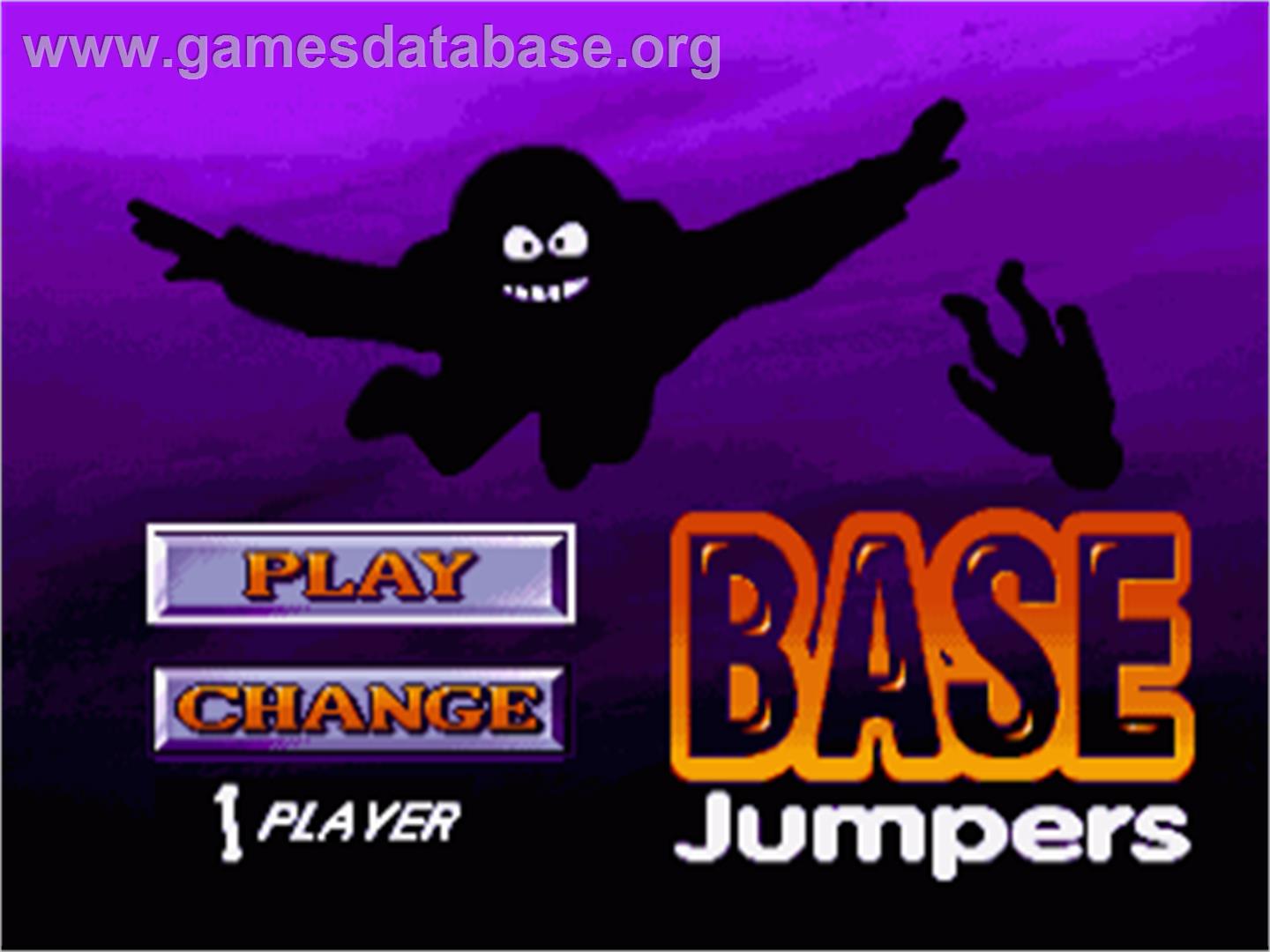 Base Jumpers - Commodore Amiga - Artwork - Title Screen