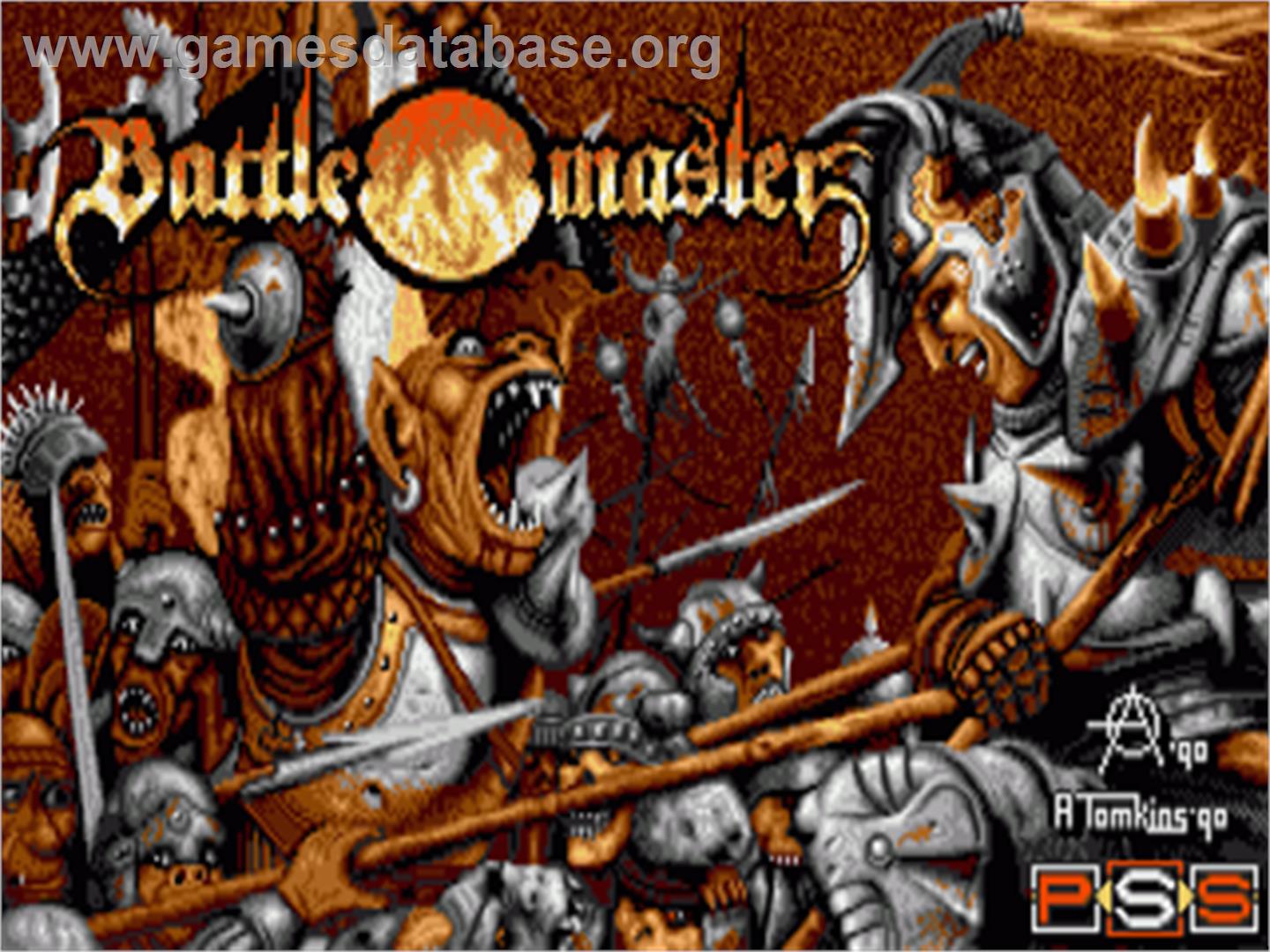 Battle Master - Commodore Amiga - Artwork - Title Screen