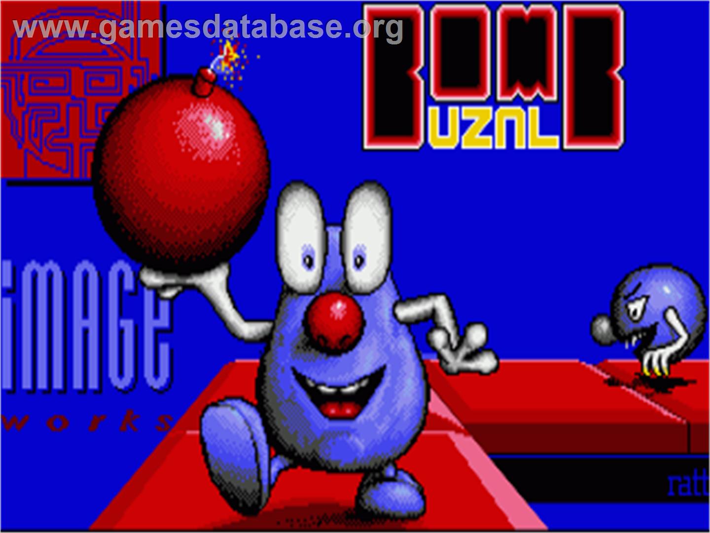 Bombuzal - Commodore Amiga - Artwork - Title Screen