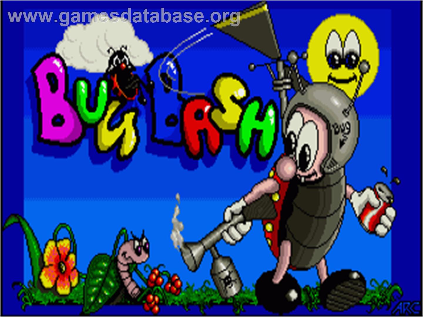 Bug Bash - Commodore Amiga - Artwork - Title Screen