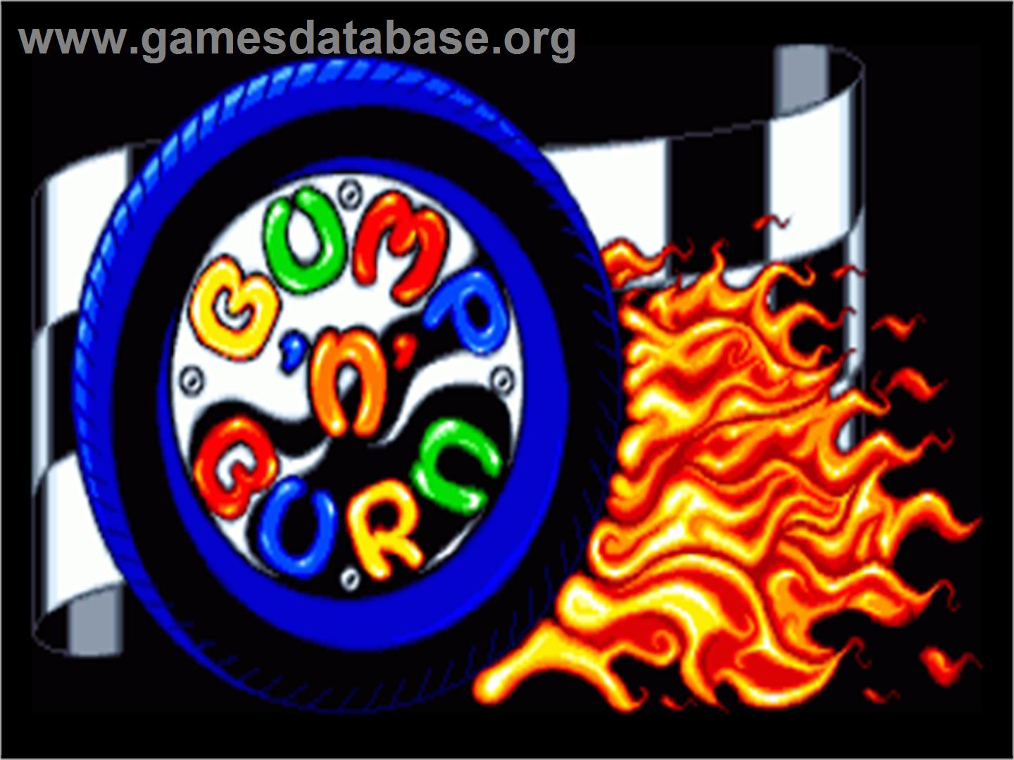 Bump 'n' Burn - Commodore Amiga - Artwork - Title Screen