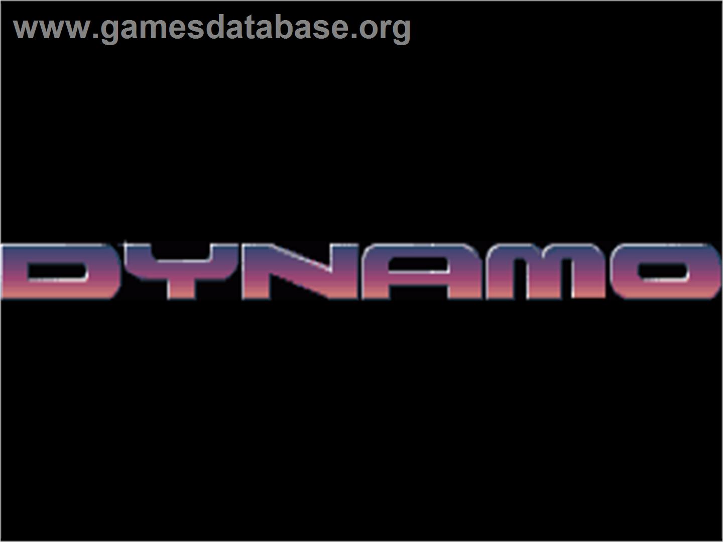 Captain Dynamo - Commodore Amiga - Artwork - Title Screen