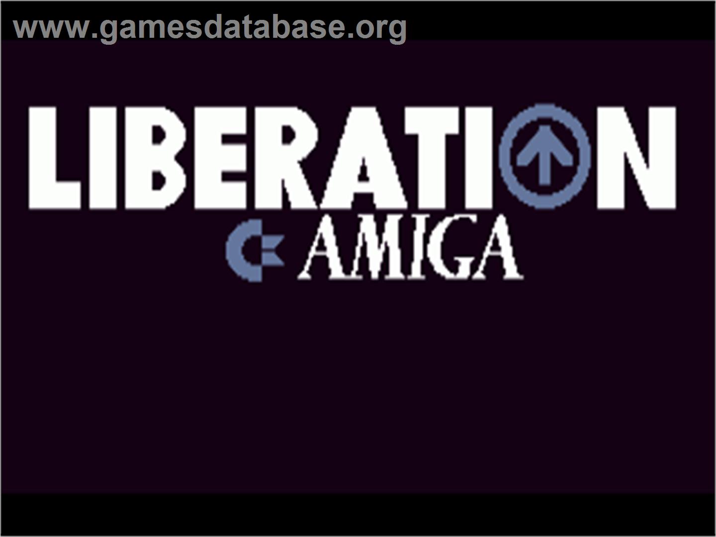 Captive 2 - Liberation - Commodore Amiga - Artwork - Title Screen