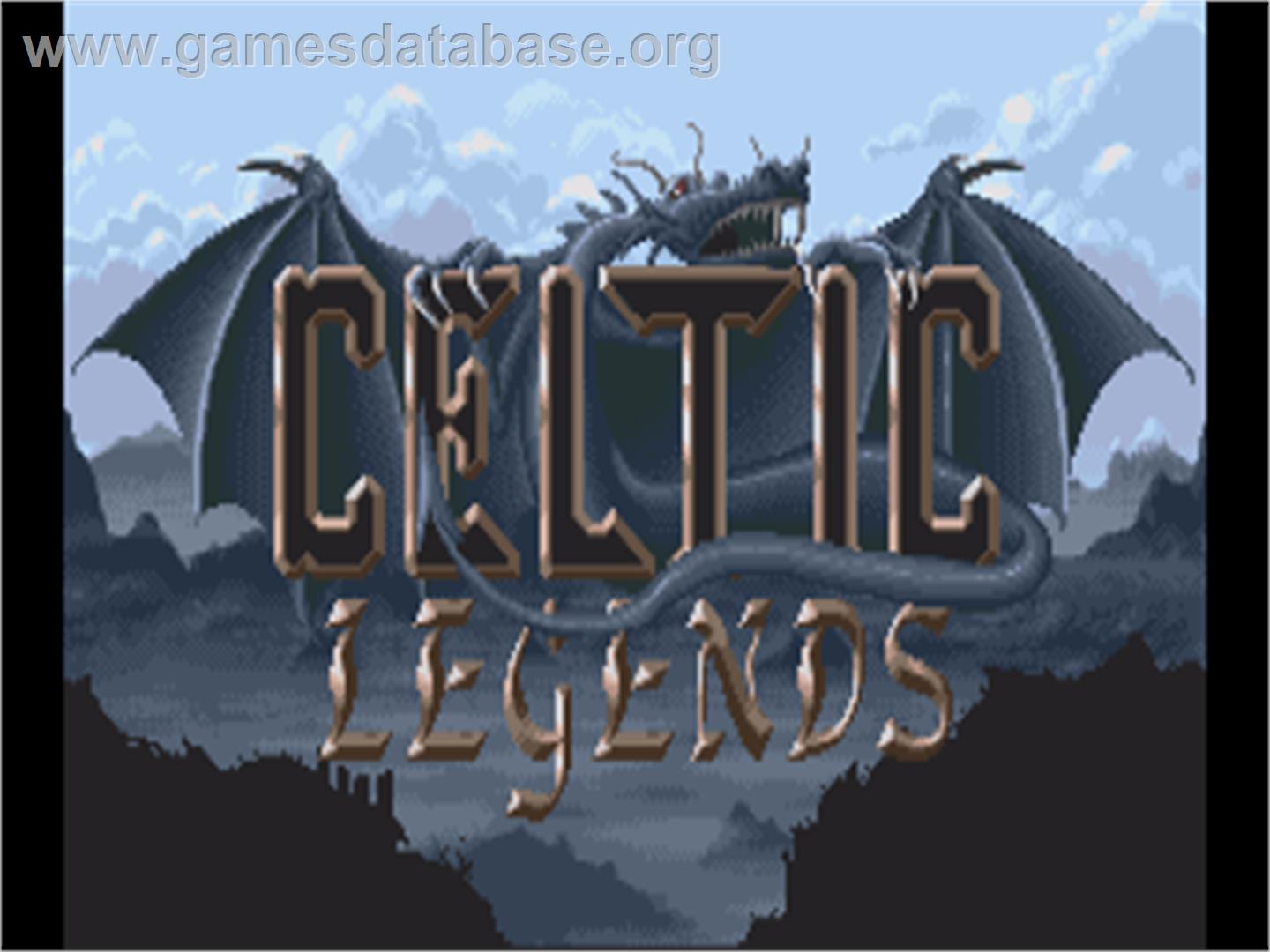 Celtic Legends - Commodore Amiga - Artwork - Title Screen