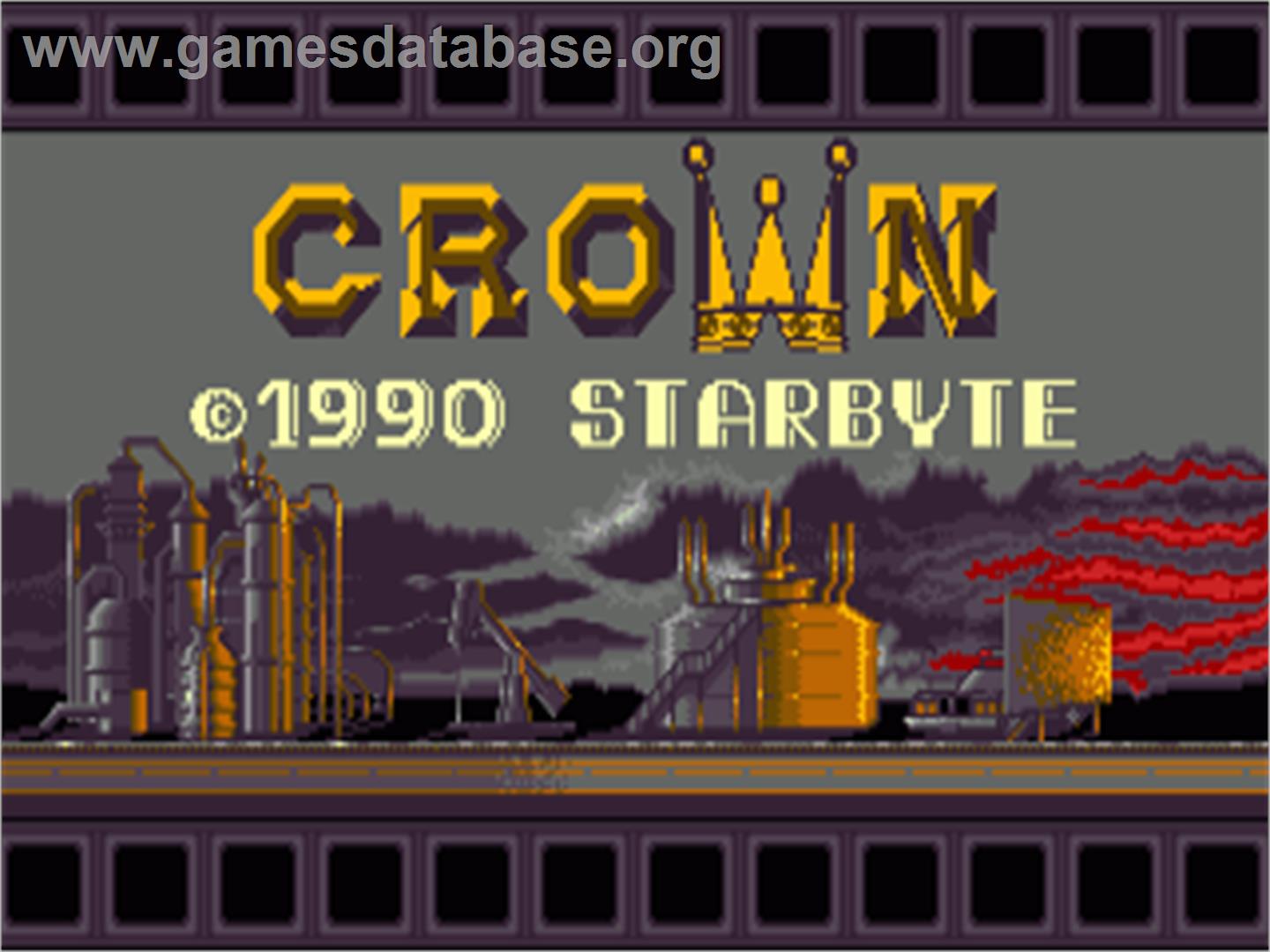 Crown - Commodore Amiga - Artwork - Title Screen