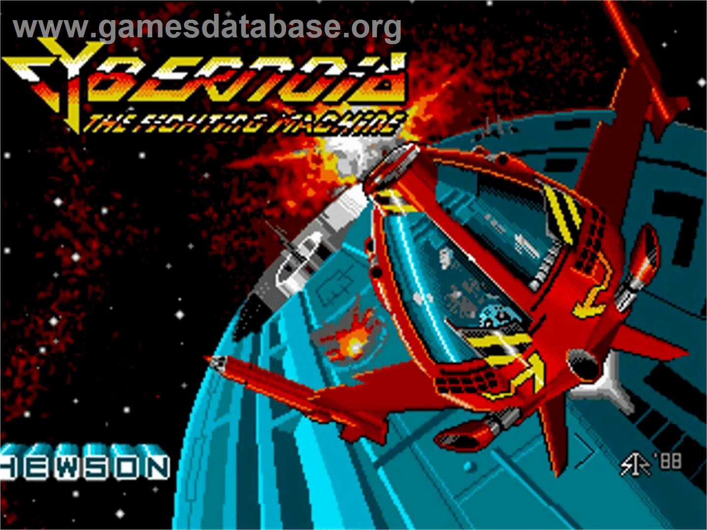 Cybernoid: The Fighting Machine - Commodore Amiga - Artwork - Title Screen