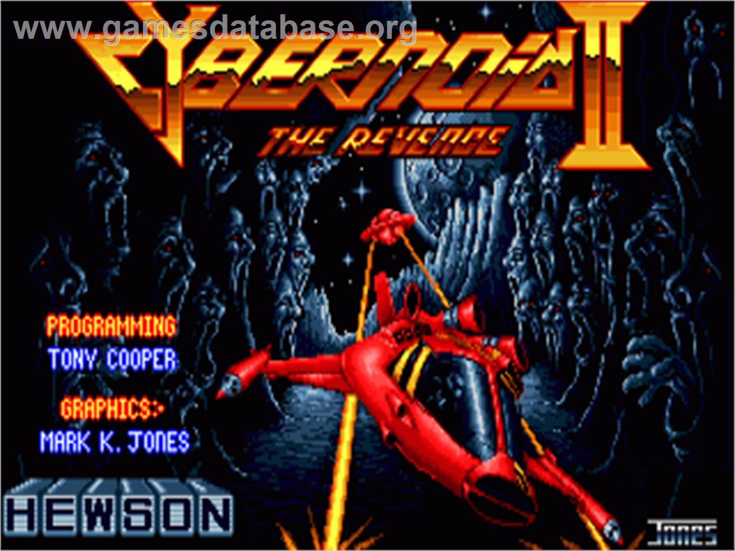 Cybernoid 2: The Revenge - Commodore Amiga - Artwork - Title Screen