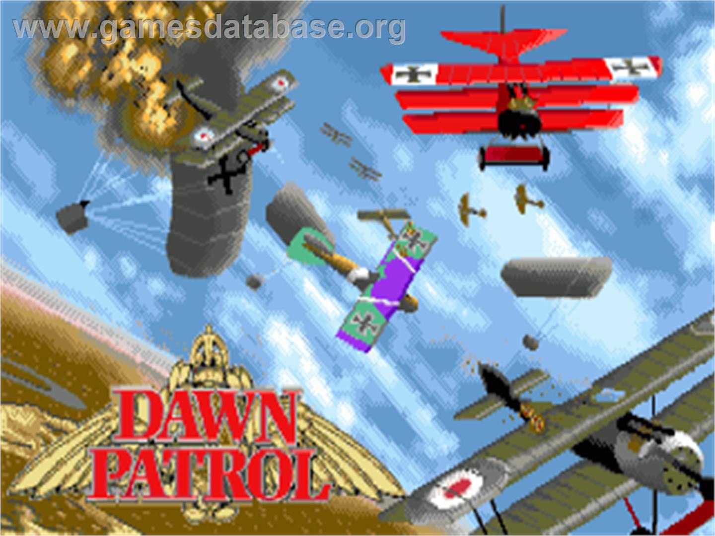 Dawn Patrol - Commodore Amiga - Artwork - Title Screen