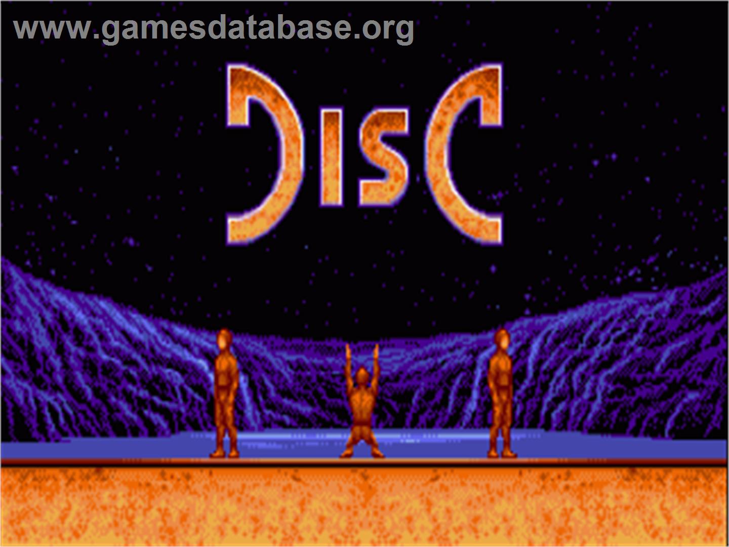Disc - Commodore Amiga - Artwork - Title Screen