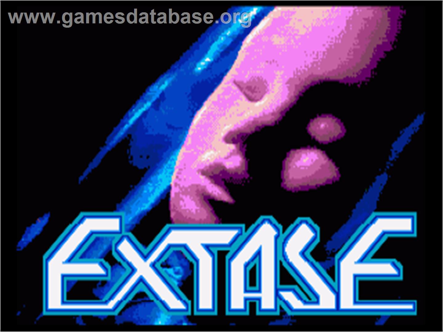 Extase - Commodore Amiga - Artwork - Title Screen