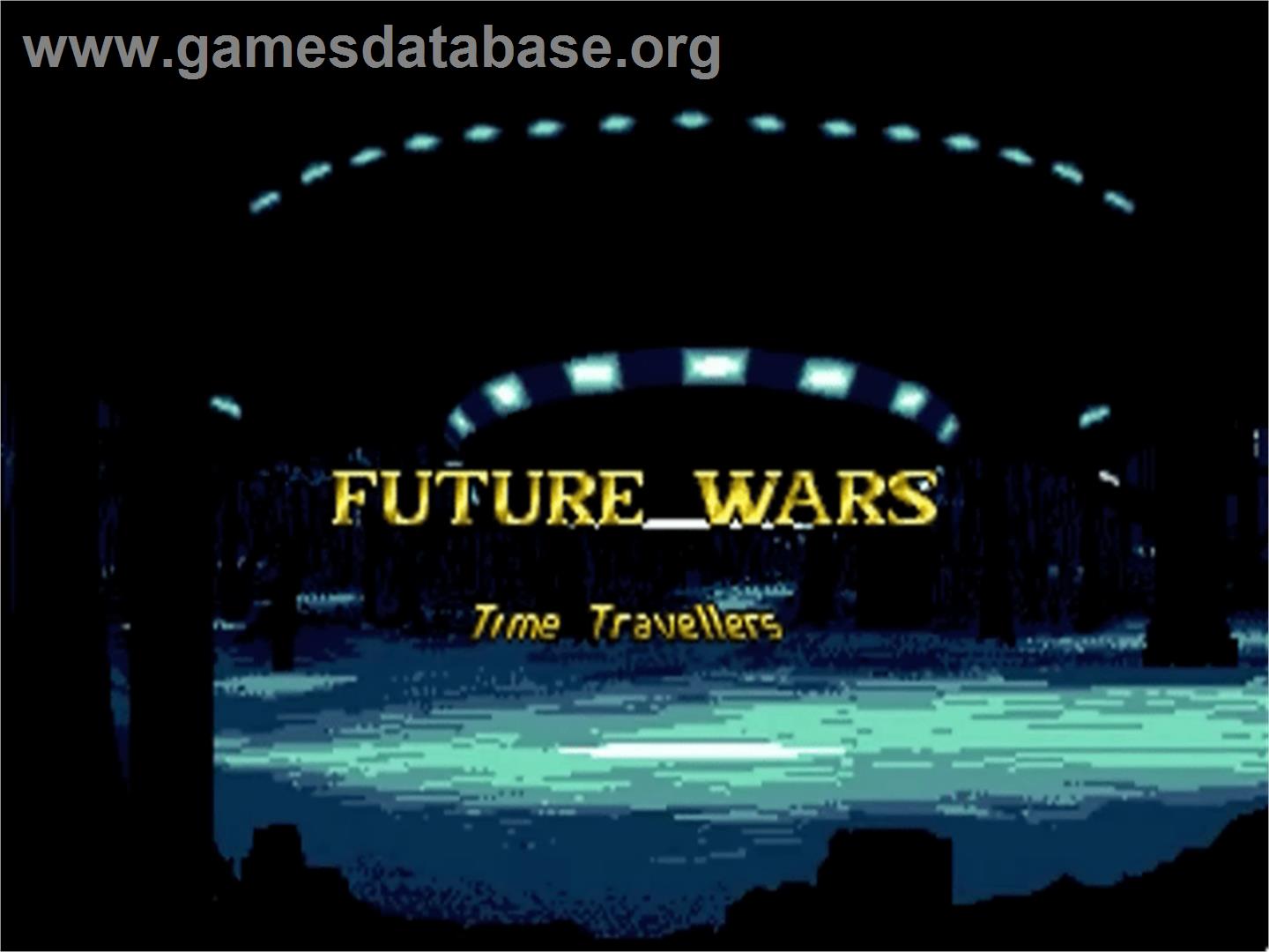 Future Wars - Commodore Amiga - Artwork - Title Screen