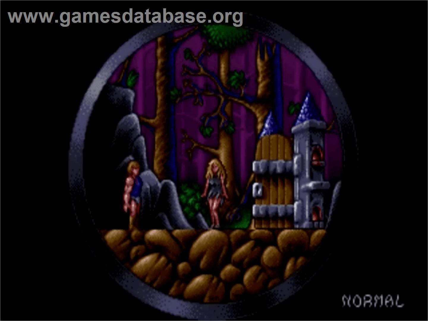 Ghost Battle - Commodore Amiga - Artwork - Title Screen