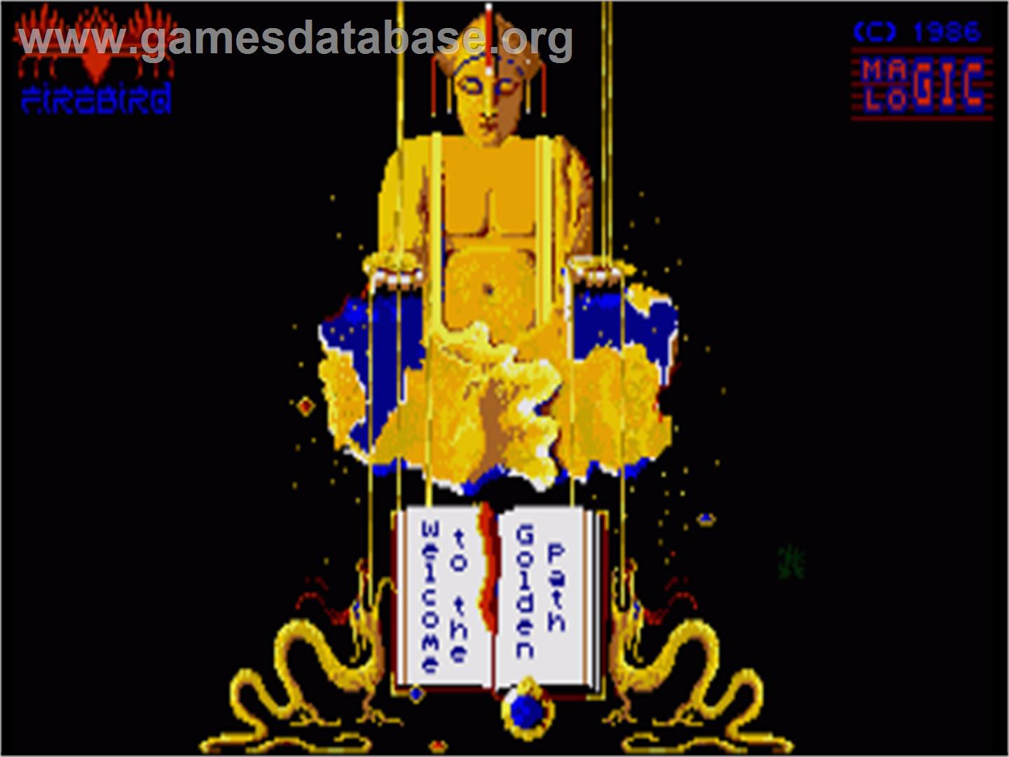 Golden Path - Commodore Amiga - Artwork - Title Screen