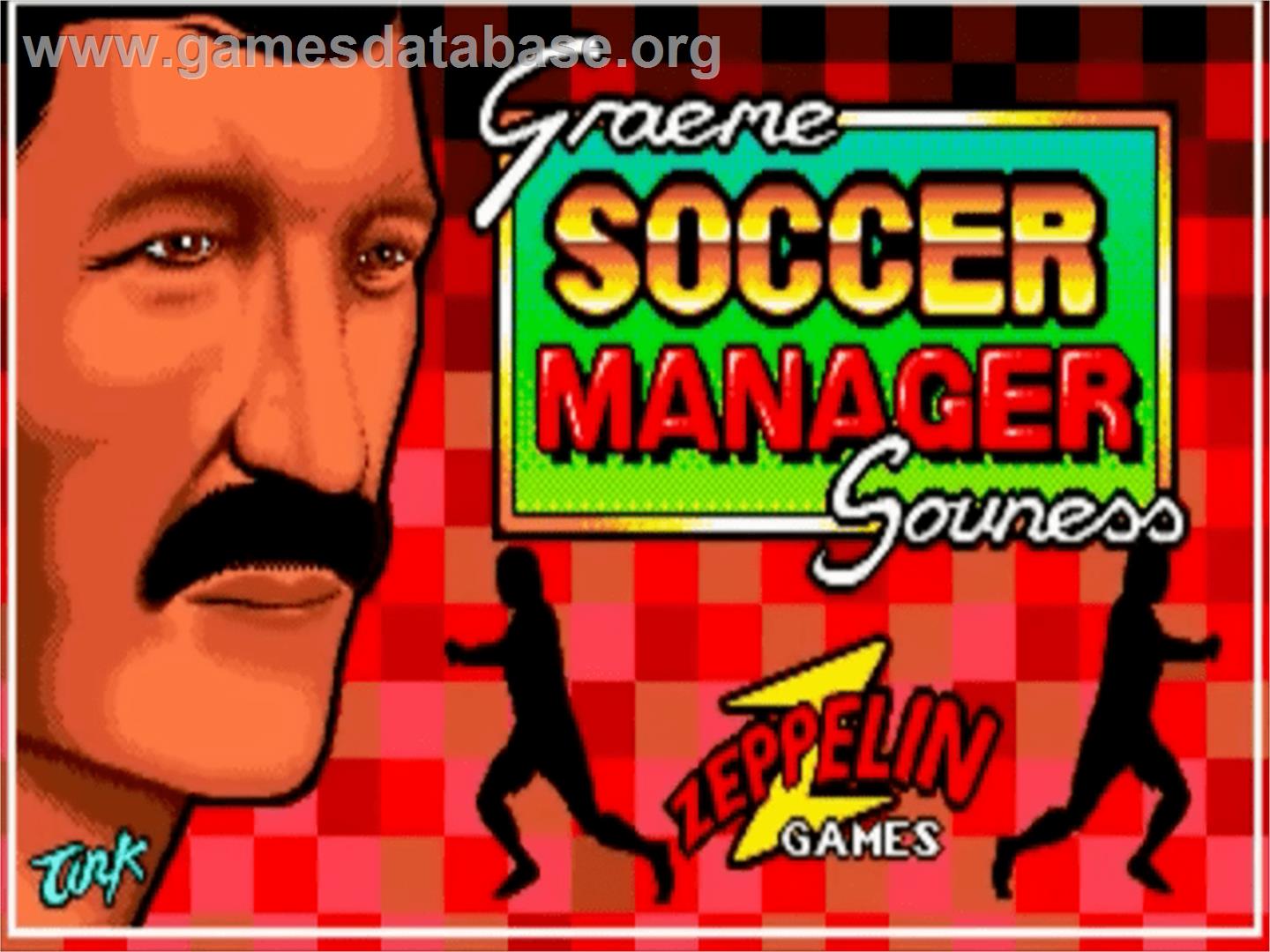 Graeme Souness Soccer Manager - Commodore Amiga - Artwork - Title Screen